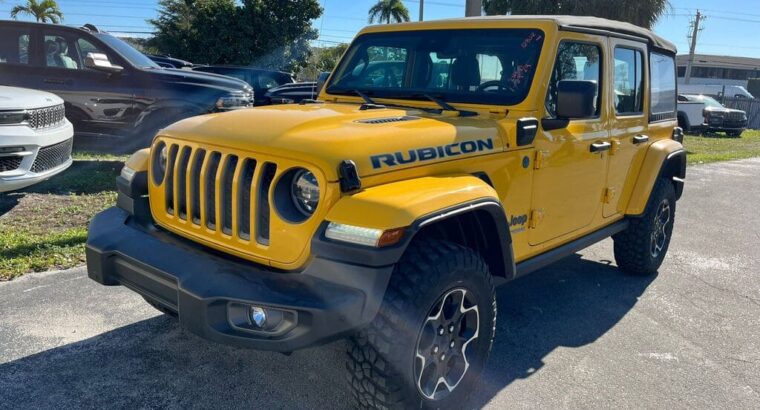 2022 JEEP WRANGLER RUBICON