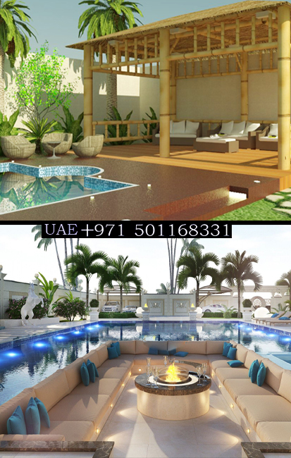 مصمم محترف تصميم الحدائق و المزارع و المشاريع