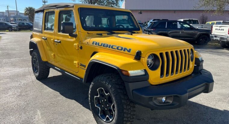 2022 JEEP WRANGLER RUBICON