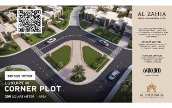 🏡 For Sale | Luxurious Corner Plot in Al Zahia ✨